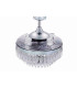 Fanaway Veil AC 121cm Ceiling Fan Chrome E14 Remote Control-2
