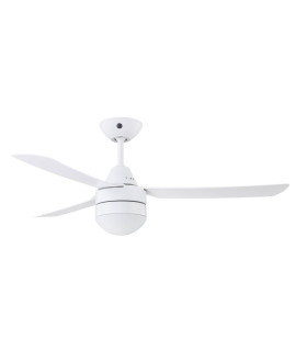 Bayside Megara AC 122cm Ceiling Fan White Remote Control-1