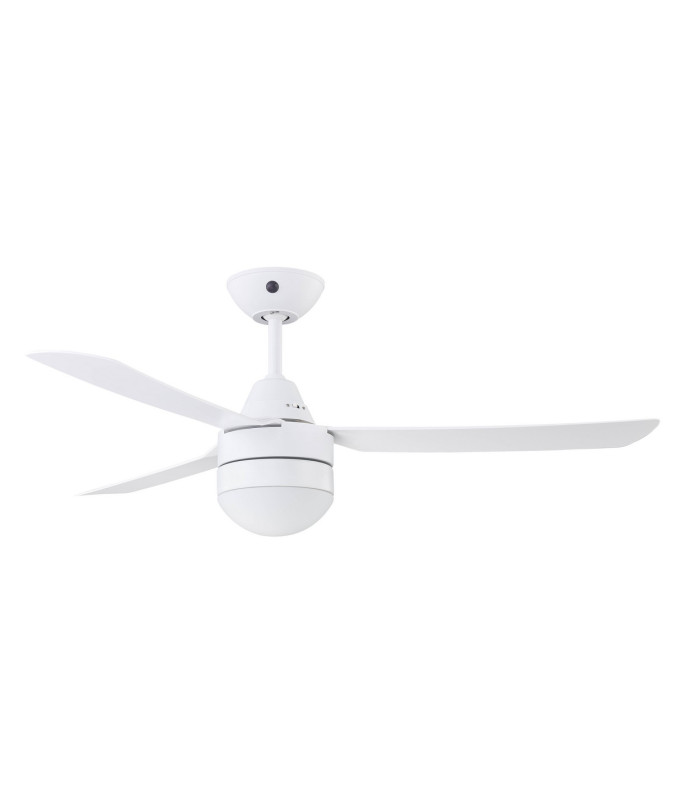 Bayside Megara AC 122cm Ceiling Fan White Remote Control-1