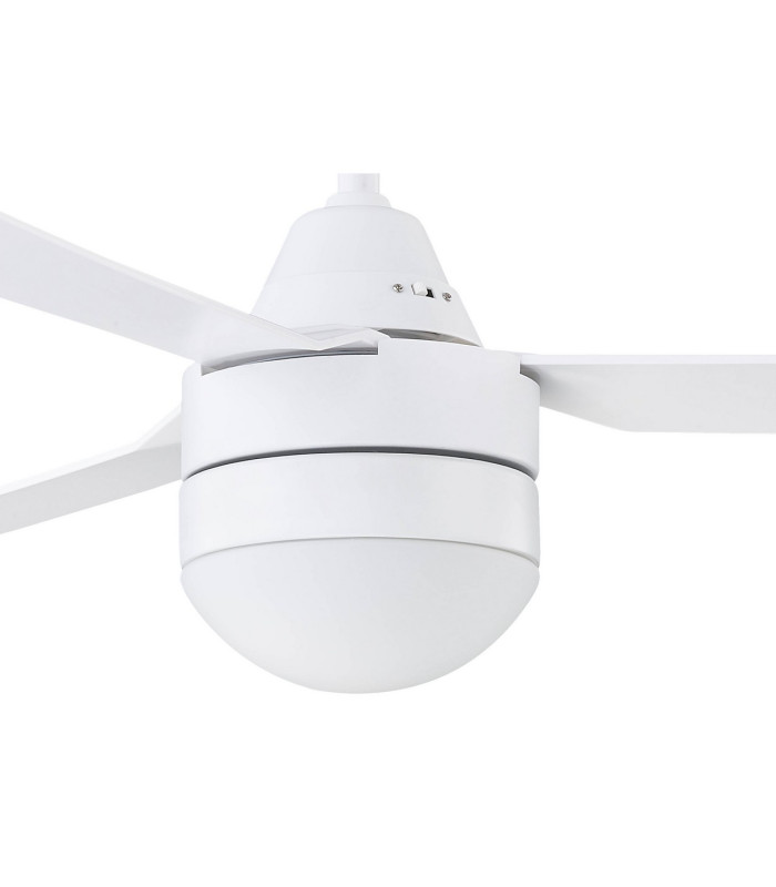 Bayside Megara AC 122cm Ceiling Fan White Remote Control-3