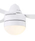 Bayside Megara AC 122cm Ceiling Fan White Remote Control-5