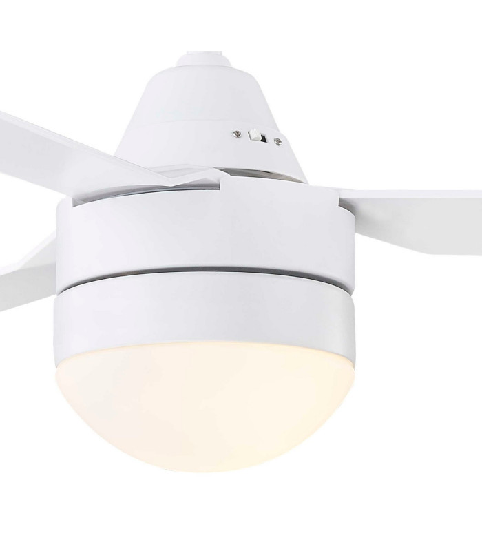 Bayside Megara AC 122cm Ceiling Fan White Remote Control-5