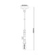 Regia Slim Pendant Ceiling Light Black 1xE27-4