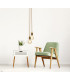 Ontario Slim Pendant Ceiling Light Old Brass 2xE27-4