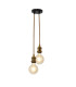 Ontario Slim Pendant Ceiling Light Old Brass 2xE27-7