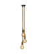 Ontario Cluster Pendant Ceiling Light Old Brass 3xE27-1