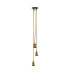Ontario Cluster Pendant Ceiling Light Old Brass 3xE27-9
