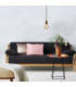 Ontario Slim Pendant Ceiling Light Old Brass 1xE27-2