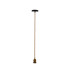 Ontario Slim Pendant Ceiling Light Old Brass 1xE27-6