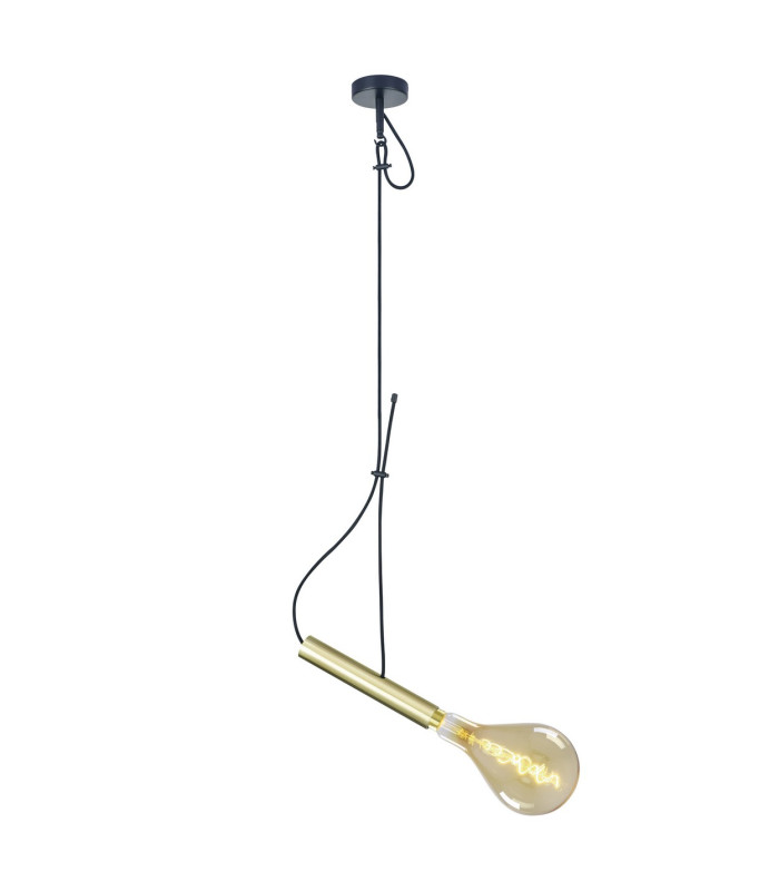 Corbatin Pendant Ceiling Light Brass 1xE27-1
