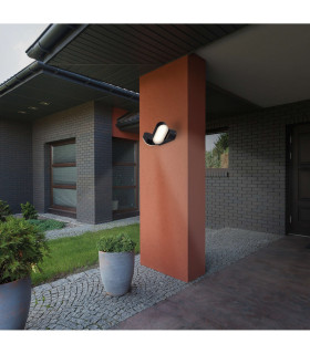 Motus LED Outdoor Flood Light Black 3000K IP54-2