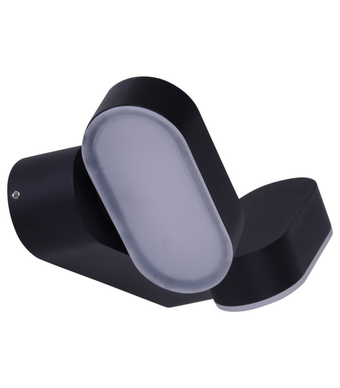 Motus LED Outdoor Flood Light Black 3000K IP54-6