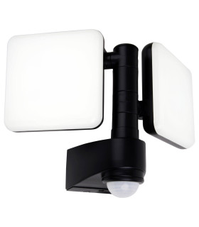 Jaro LED Twin Outdoor Flood Light Anthracite PIR Motion Sensor 4000K IP54-1