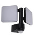 Jaro LED Twin Outdoor Flood Light Anthracite PIR Motion Sensor 4000K IP54-6
