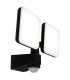 Jaro LED Twin Outdoor Flood Light Anthracite PIR Motion Sensor 4000K IP54-8