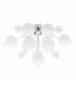 Explosion Semi Flush Ceiling Light White 6xG9-1