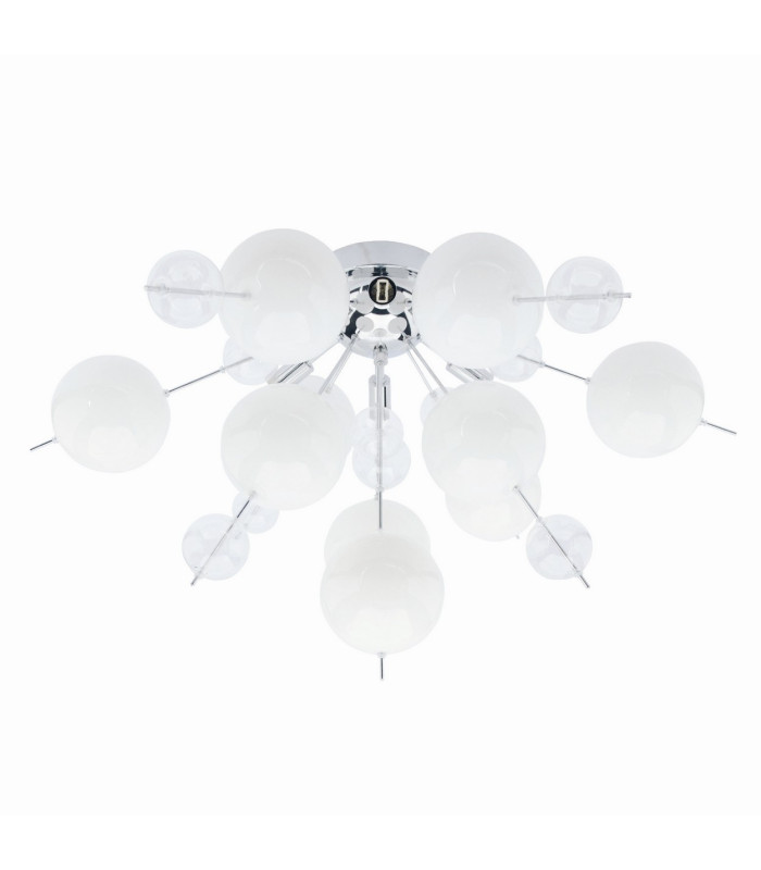 Explosion Semi Flush Ceiling Light White 6xG9-1
