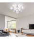Explosion Semi Flush Ceiling Light White 6xG9-2