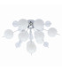 Explosion Semi Flush Ceiling Light White 6xG9-6