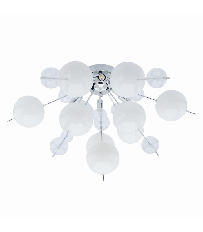 Explosion Semi Flush Ceiling Light White 6xG9-6