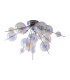 Explosion Semi Flush Ceiling Light Iridescent 6xG9-1