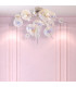 Explosion Semi Flush Ceiling Light Iridescent 6xG9-5