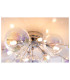 Explosion Semi Flush Ceiling Light Iridescent 6xG9-10