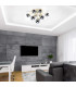 Explosion Semi Flush Ceiling Light Chrome 6xG9-5