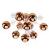 Explosion Semi Flush Ceiling Light Copper 6xG9-6