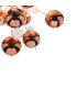 Explosion Semi Flush Ceiling Light Copper 6xG9-7