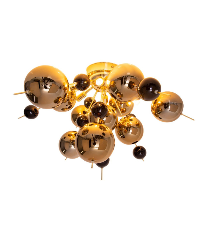Explosion Semi Flush Ceiling Light Gold 6xG9-9