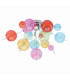 Explosion Semi Flush Ceiling Light Multi Colour 6xG9-7