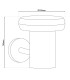 Pilz LED Outdoor Modern Wall Lamp Anthracite 3000K IP44-5