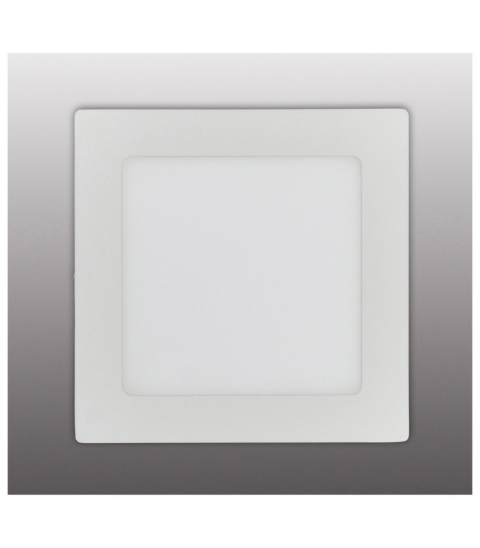 Simplex LED Flush Ceiling Light Neutral White 4000K-3
