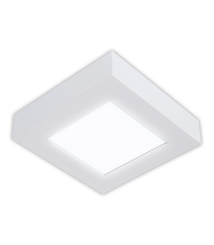 Simplex LED Flush Ceiling Light Neutral White 4000K-5