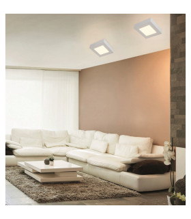 Simplex LED Flush Ceiling Light Warm White 3000K-2