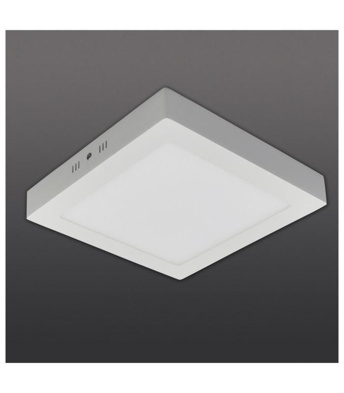 Simplex LED Flush Ceiling Light White 4000K-1
