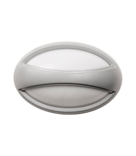Kjell LED Outdoor Flush Wall Lamp Grey IP54-1