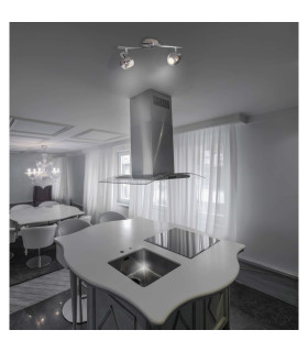 Boccia Twin Ceiling Spotlight Chrome 2xGU10 2800K-2