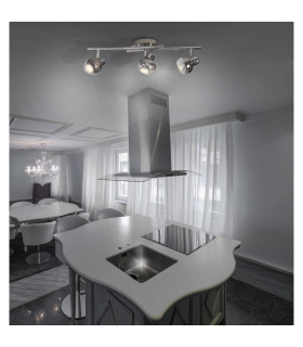 Boccia Ceiling Spotlight Bar Chrome 3xGU10 2800K-2