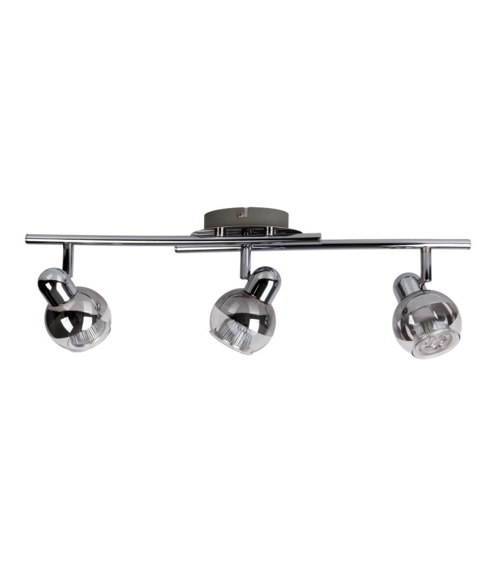 Boccia Ceiling Spotlight Bar Chrome 3xGU10 2800K-3