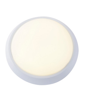 Naeve LED 25cm Flush Ceiling Light White 3000K