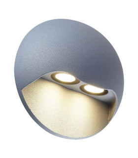 Vedus LED Outdoor Wall Down Lamp Silver 6400K IP54-1
