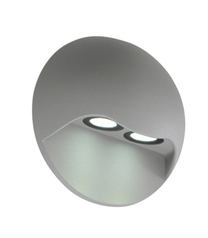 Vedus LED Outdoor Wall Down Lamp Silver 6400K IP54-5