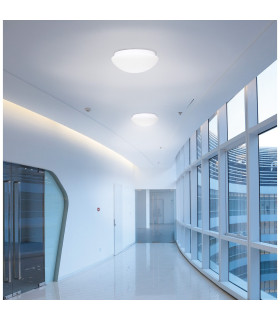 Ben LED Flush Ceiling Light White 2800-3200K-2