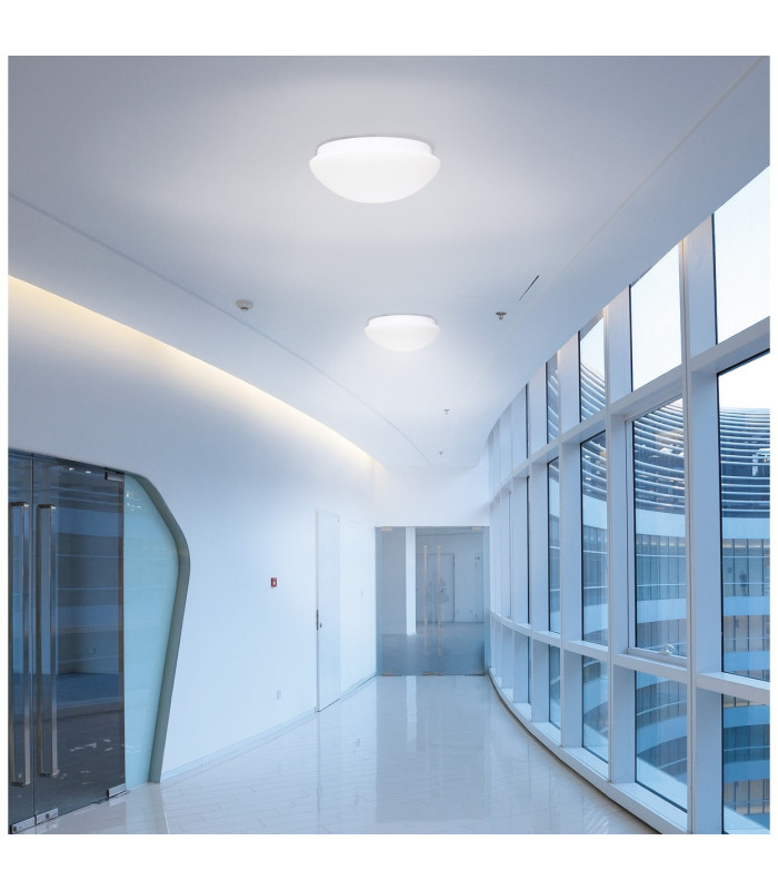 Ben LED Flush Ceiling Light White 2800-3200K-2