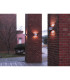 Alvena LED Outdoor Up Down Wall Lamp White 5800K IP54-3