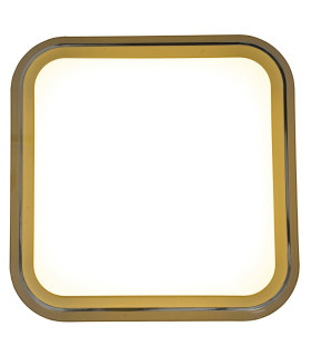 Palermo LED Flush Ceiling Light Grey 4000K