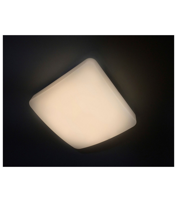 Quna LED Flush Ceiling Light White 3000K-3