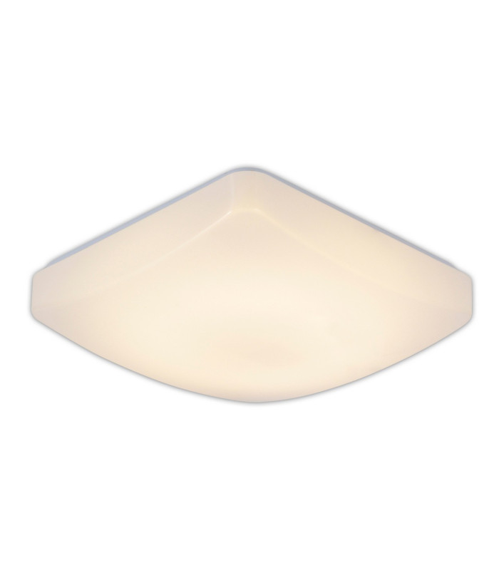 Quna LED Flush Ceiling Light White 3000K-5